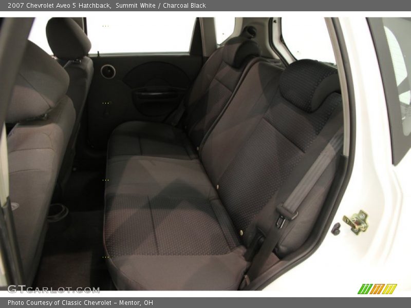 Summit White / Charcoal Black 2007 Chevrolet Aveo 5 Hatchback