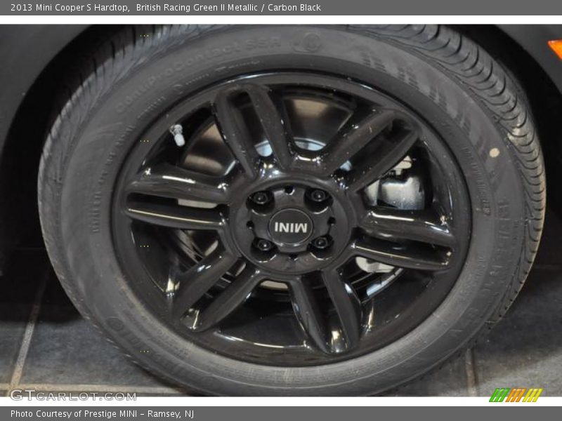 British Racing Green II Metallic / Carbon Black 2013 Mini Cooper S Hardtop