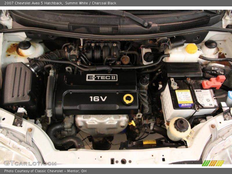 Summit White / Charcoal Black 2007 Chevrolet Aveo 5 Hatchback