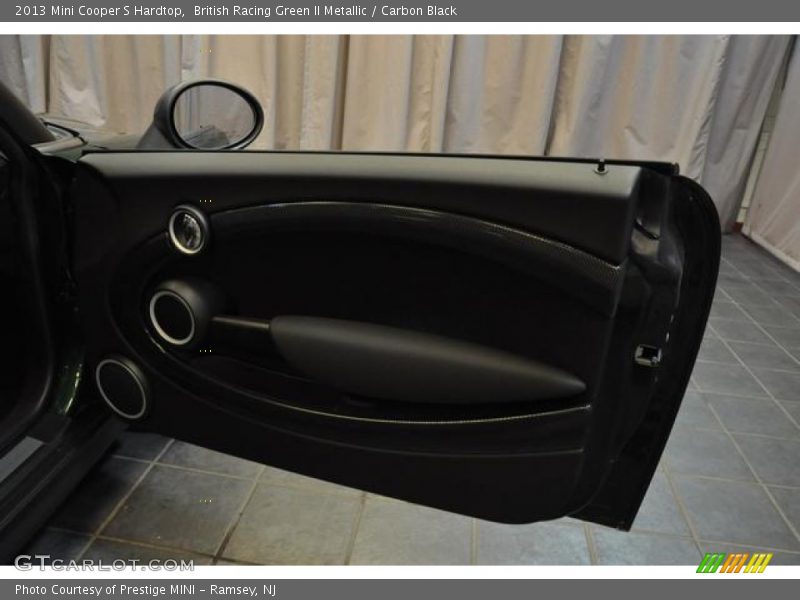 British Racing Green II Metallic / Carbon Black 2013 Mini Cooper S Hardtop