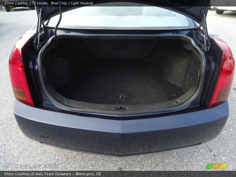 Blue Chip / Light Neutral 2004 Cadillac CTS Sedan
