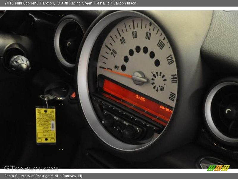 British Racing Green II Metallic / Carbon Black 2013 Mini Cooper S Hardtop