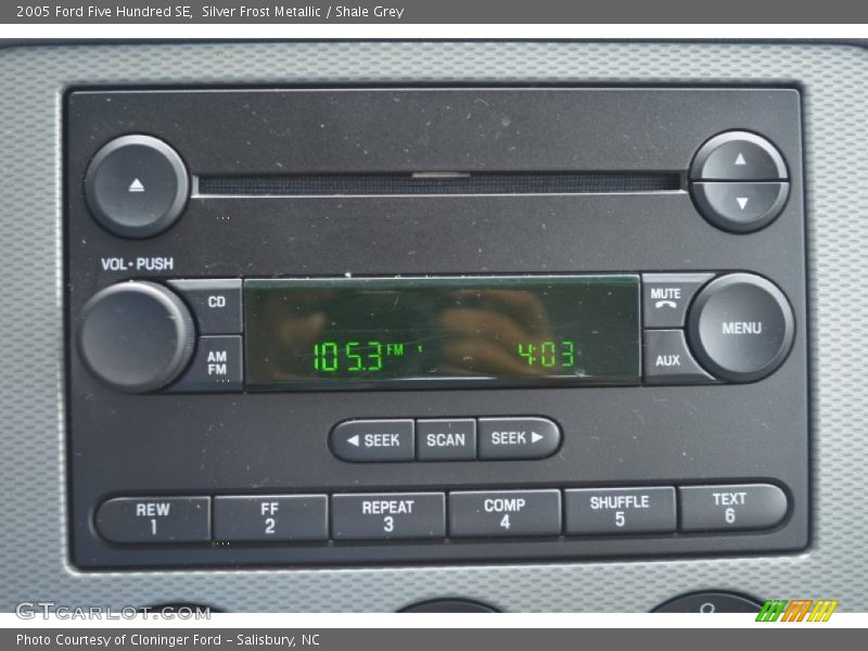 Silver Frost Metallic / Shale Grey 2005 Ford Five Hundred SE