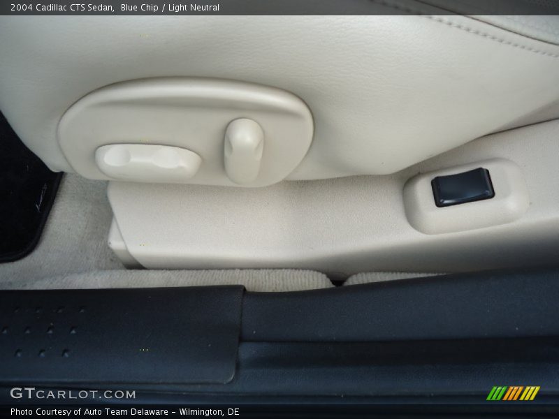 Blue Chip / Light Neutral 2004 Cadillac CTS Sedan