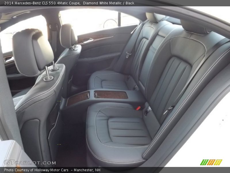 Rear Seat of 2014 CLS 550 4Matic Coupe