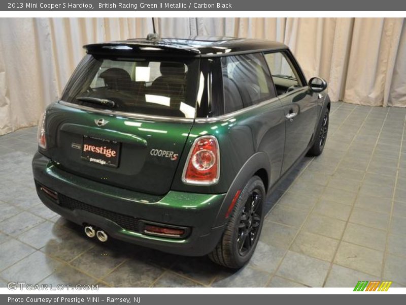 British Racing Green II Metallic / Carbon Black 2013 Mini Cooper S Hardtop