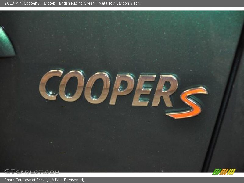 British Racing Green II Metallic / Carbon Black 2013 Mini Cooper S Hardtop
