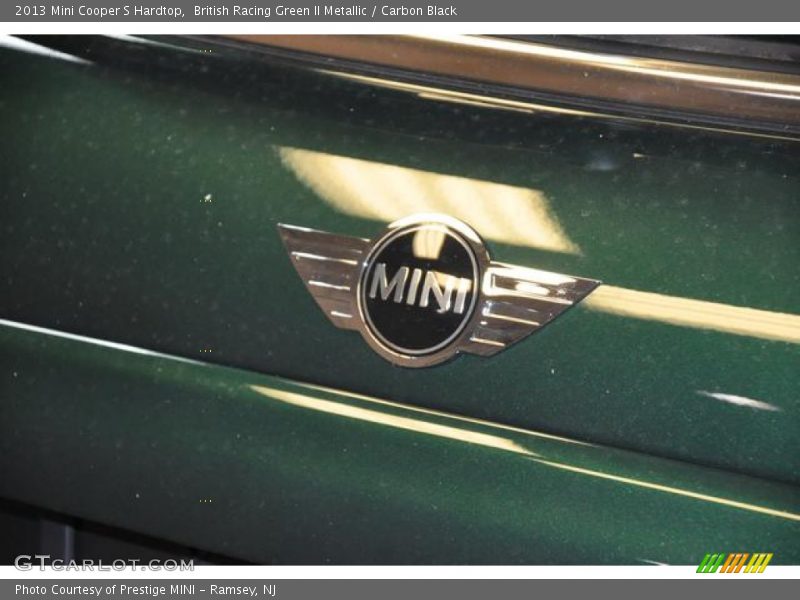 British Racing Green II Metallic / Carbon Black 2013 Mini Cooper S Hardtop