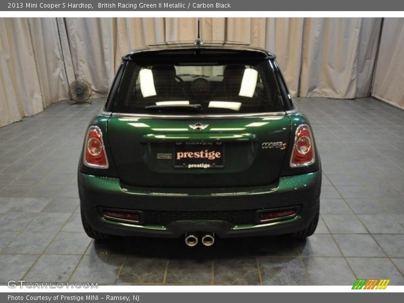 British Racing Green II Metallic / Carbon Black 2013 Mini Cooper S Hardtop