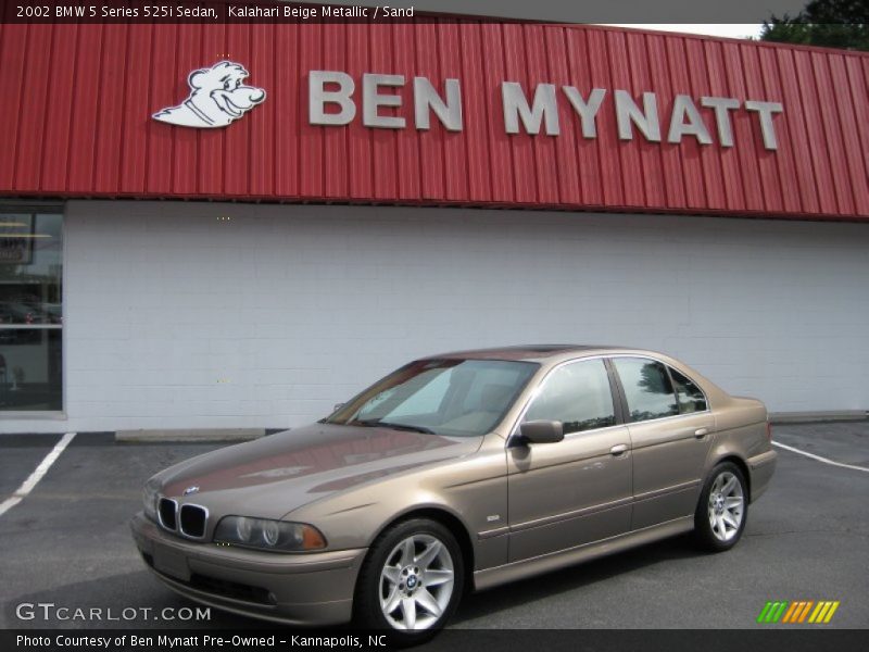 Kalahari Beige Metallic / Sand 2002 BMW 5 Series 525i Sedan