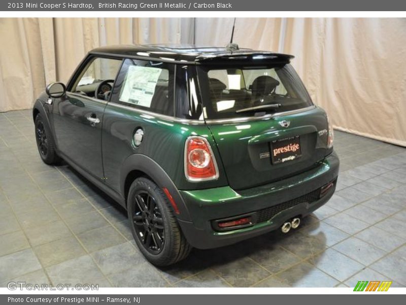 British Racing Green II Metallic / Carbon Black 2013 Mini Cooper S Hardtop