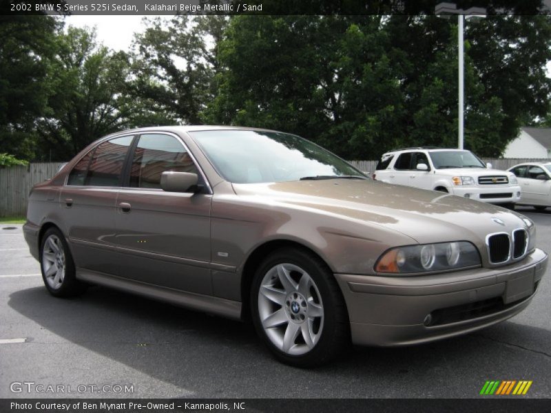  2002 5 Series 525i Sedan Kalahari Beige Metallic