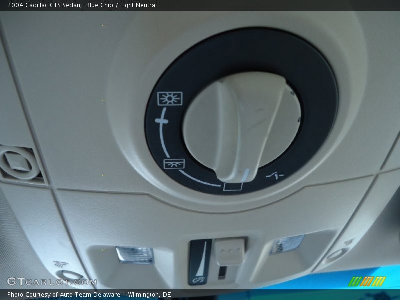 Blue Chip / Light Neutral 2004 Cadillac CTS Sedan