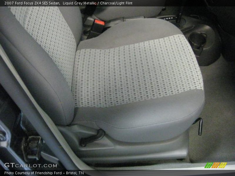 Liquid Grey Metallic / Charcoal/Light Flint 2007 Ford Focus ZX4 SES Sedan