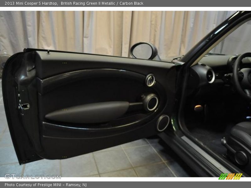 British Racing Green II Metallic / Carbon Black 2013 Mini Cooper S Hardtop