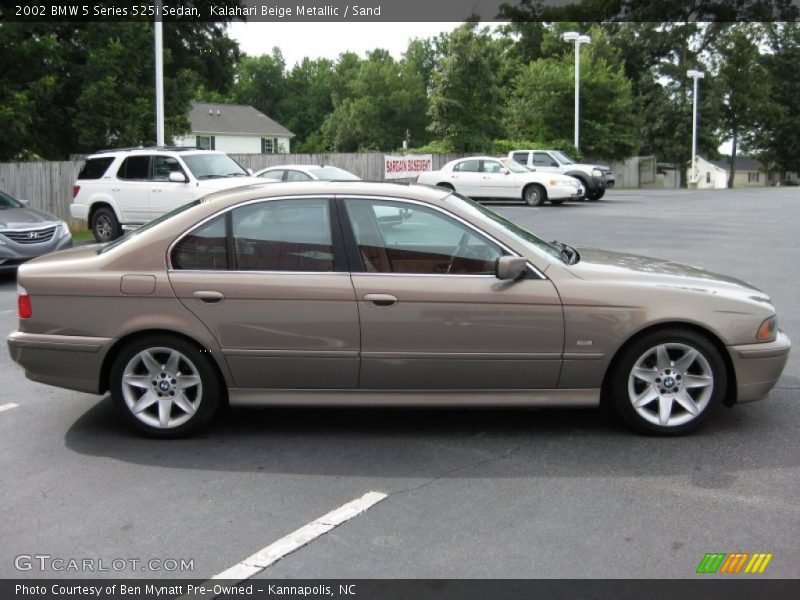  2002 5 Series 525i Sedan Kalahari Beige Metallic