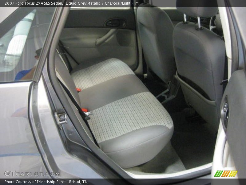 Liquid Grey Metallic / Charcoal/Light Flint 2007 Ford Focus ZX4 SES Sedan