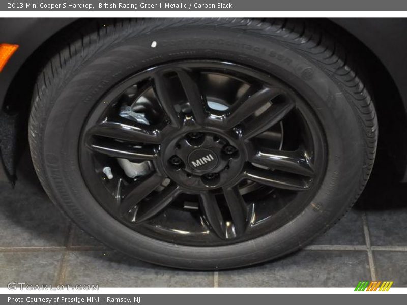 British Racing Green II Metallic / Carbon Black 2013 Mini Cooper S Hardtop