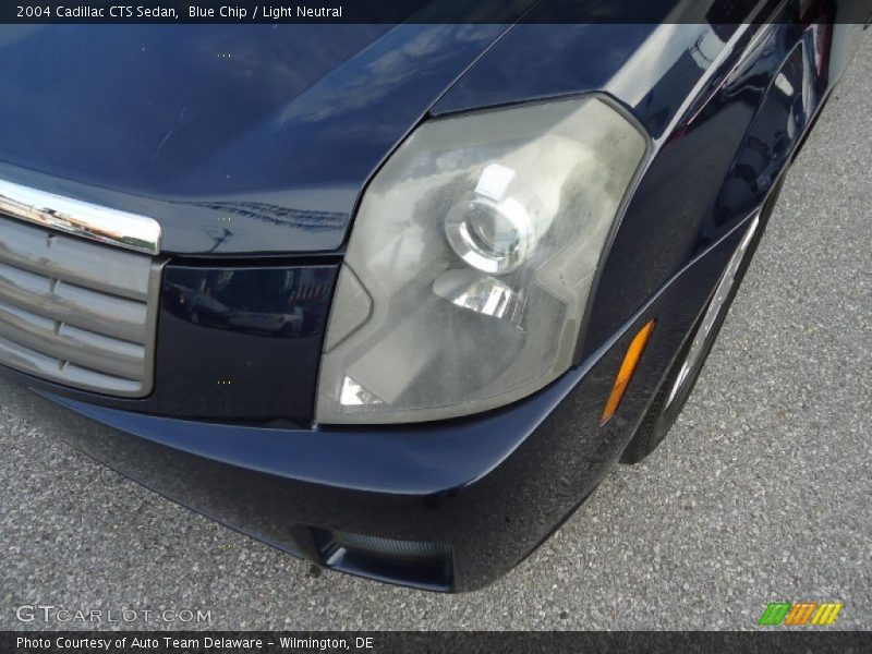 Blue Chip / Light Neutral 2004 Cadillac CTS Sedan