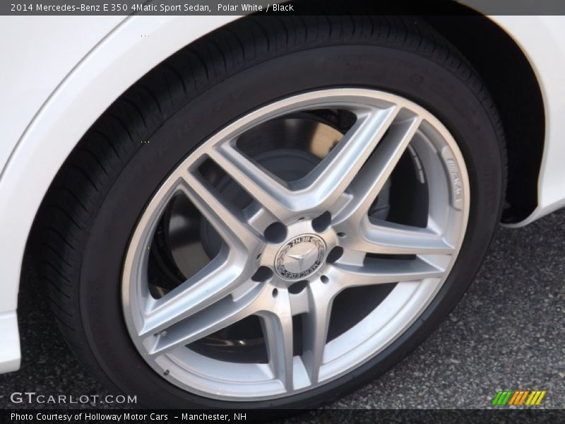 Polar White / Black 2014 Mercedes-Benz E 350 4Matic Sport Sedan