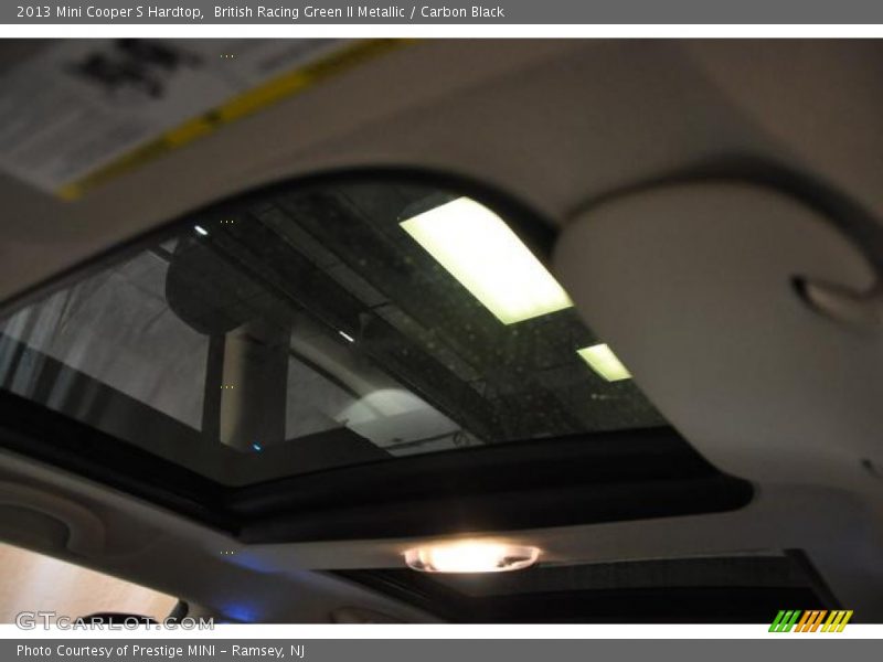 British Racing Green II Metallic / Carbon Black 2013 Mini Cooper S Hardtop