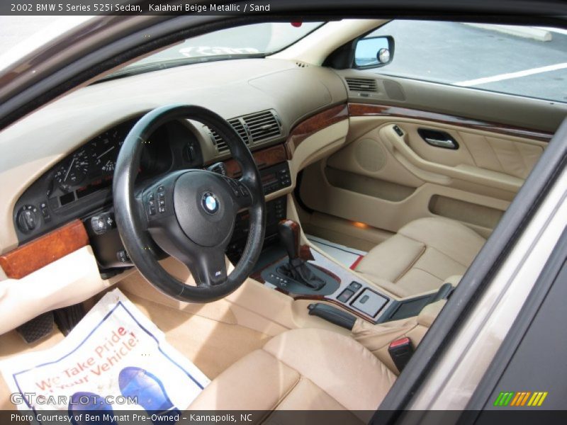 Kalahari Beige Metallic / Sand 2002 BMW 5 Series 525i Sedan