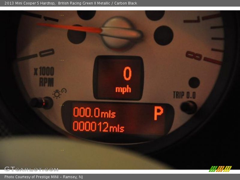British Racing Green II Metallic / Carbon Black 2013 Mini Cooper S Hardtop
