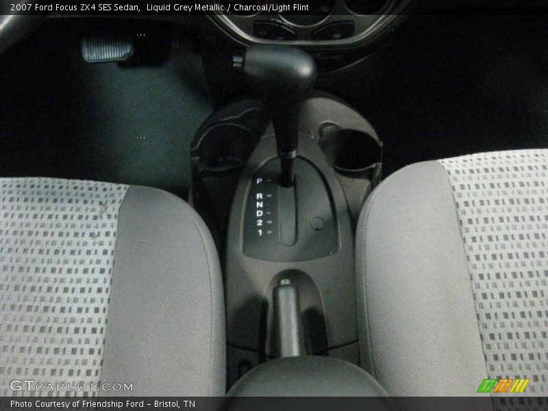 Liquid Grey Metallic / Charcoal/Light Flint 2007 Ford Focus ZX4 SES Sedan
