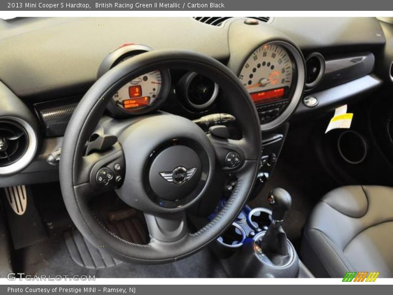 British Racing Green II Metallic / Carbon Black 2013 Mini Cooper S Hardtop