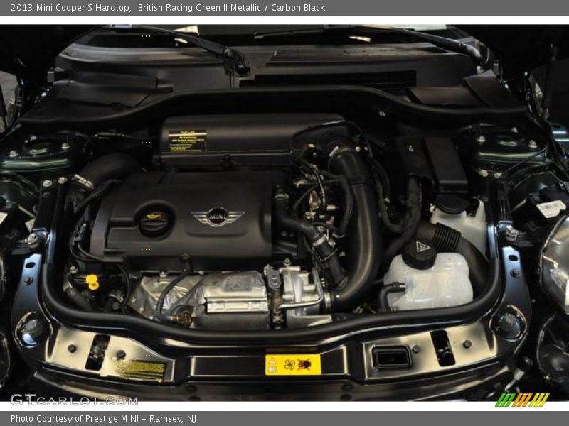 British Racing Green II Metallic / Carbon Black 2013 Mini Cooper S Hardtop