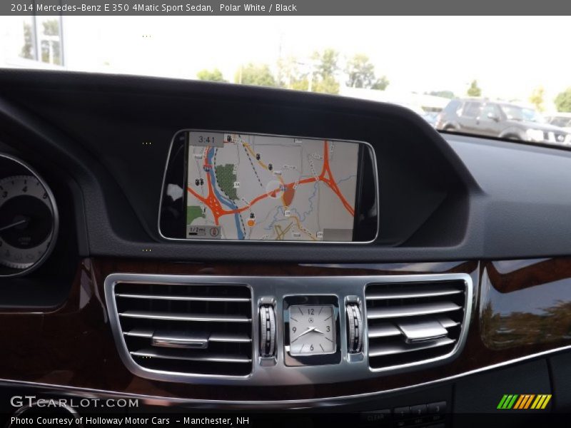 Polar White / Black 2014 Mercedes-Benz E 350 4Matic Sport Sedan