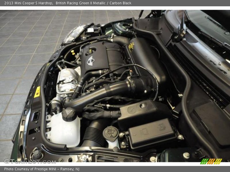 British Racing Green II Metallic / Carbon Black 2013 Mini Cooper S Hardtop