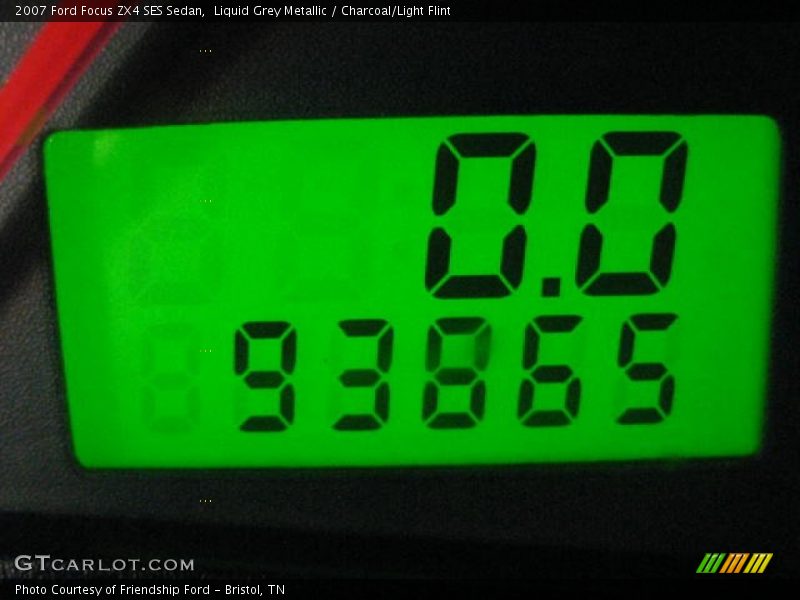 Liquid Grey Metallic / Charcoal/Light Flint 2007 Ford Focus ZX4 SES Sedan
