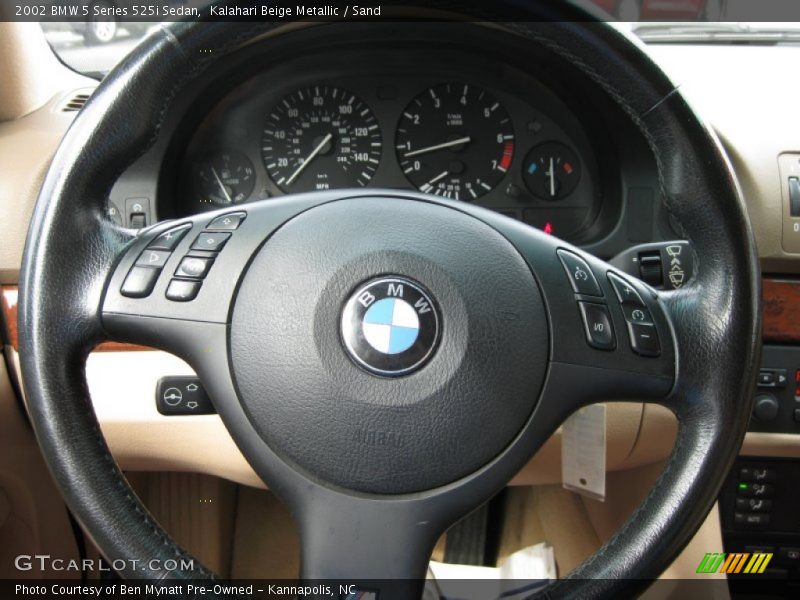 Kalahari Beige Metallic / Sand 2002 BMW 5 Series 525i Sedan