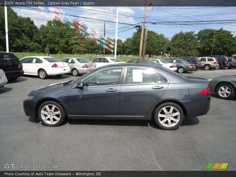 Carbon Gray Pearl / Quartz 2005 Acura TSX Sedan