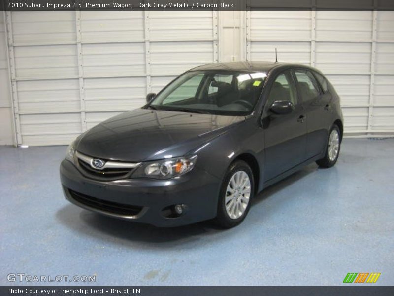 Dark Gray Metallic / Carbon Black 2010 Subaru Impreza 2.5i Premium Wagon