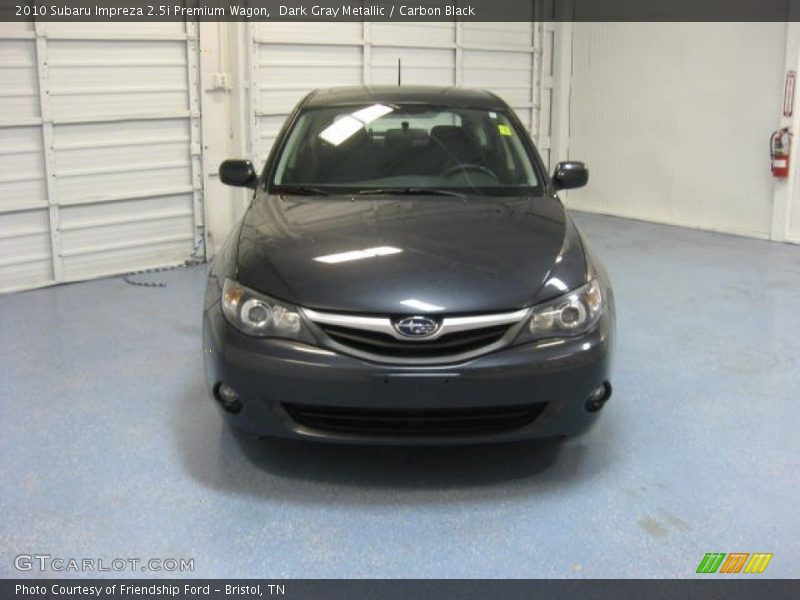 Dark Gray Metallic / Carbon Black 2010 Subaru Impreza 2.5i Premium Wagon