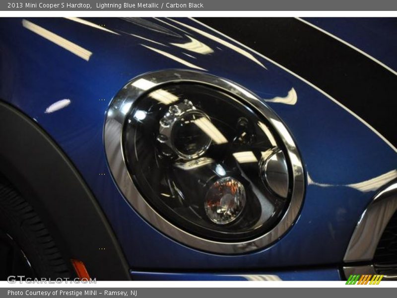 Lightning Blue Metallic / Carbon Black 2013 Mini Cooper S Hardtop