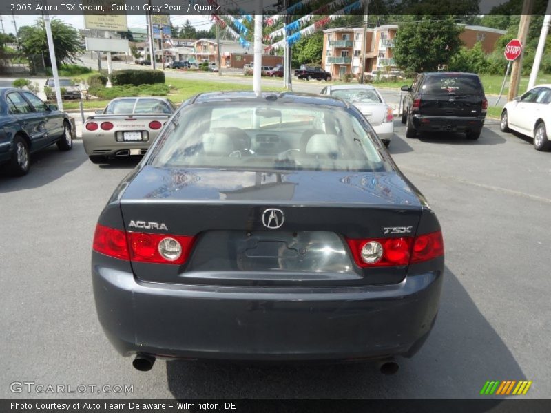 Carbon Gray Pearl / Quartz 2005 Acura TSX Sedan