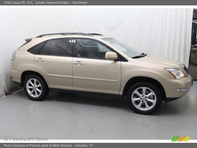 Golden Almond Metallic / Parchment 2009 Lexus RX 350