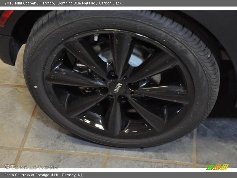 Lightning Blue Metallic / Carbon Black 2013 Mini Cooper S Hardtop