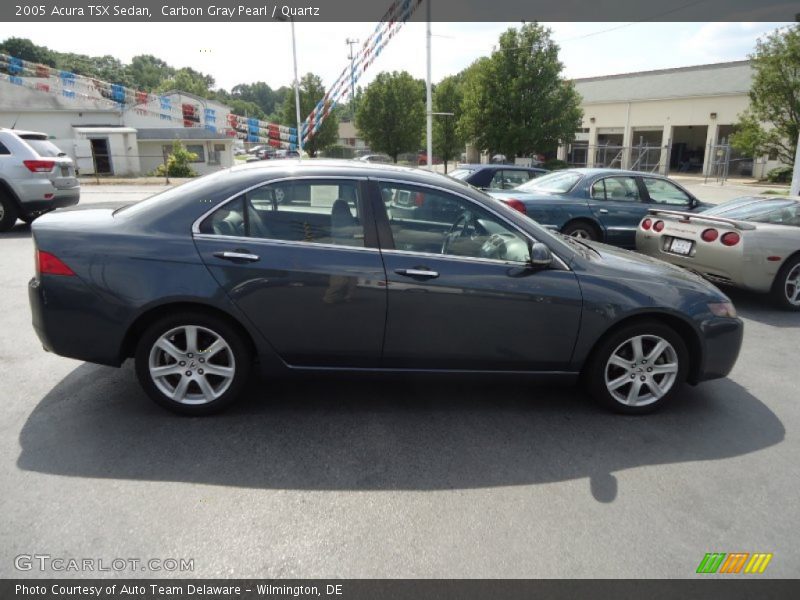 Carbon Gray Pearl / Quartz 2005 Acura TSX Sedan