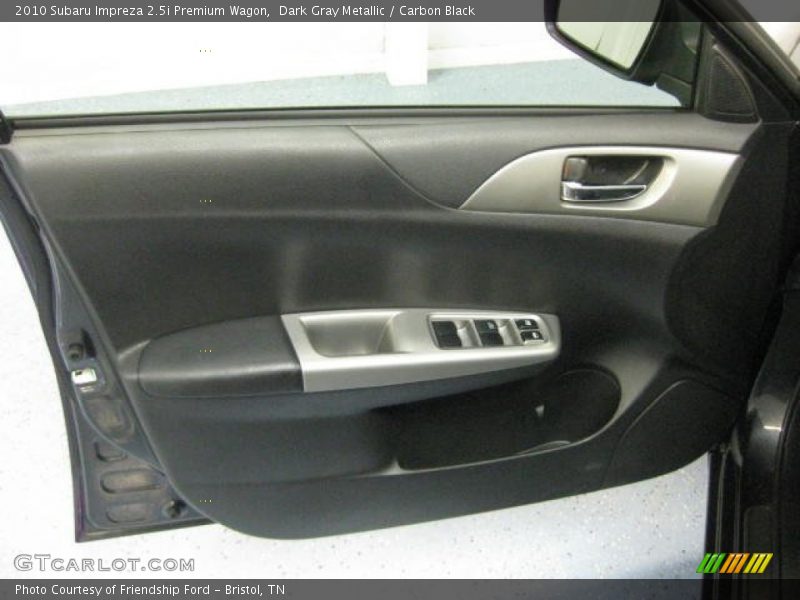 Dark Gray Metallic / Carbon Black 2010 Subaru Impreza 2.5i Premium Wagon