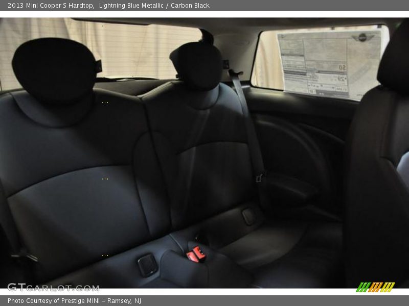 Lightning Blue Metallic / Carbon Black 2013 Mini Cooper S Hardtop