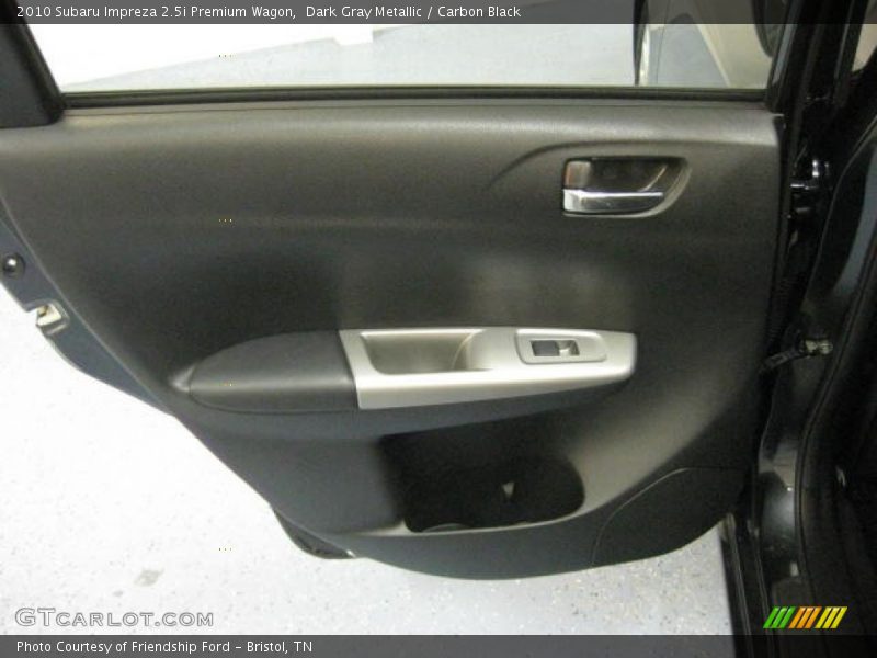Dark Gray Metallic / Carbon Black 2010 Subaru Impreza 2.5i Premium Wagon