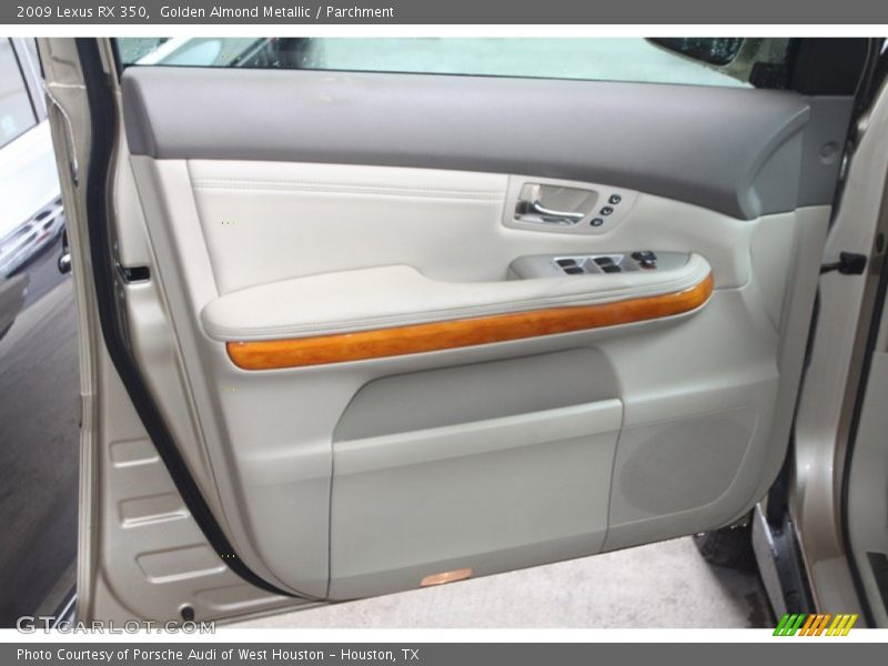 Golden Almond Metallic / Parchment 2009 Lexus RX 350