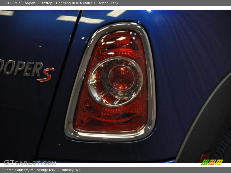 Lightning Blue Metallic / Carbon Black 2013 Mini Cooper S Hardtop