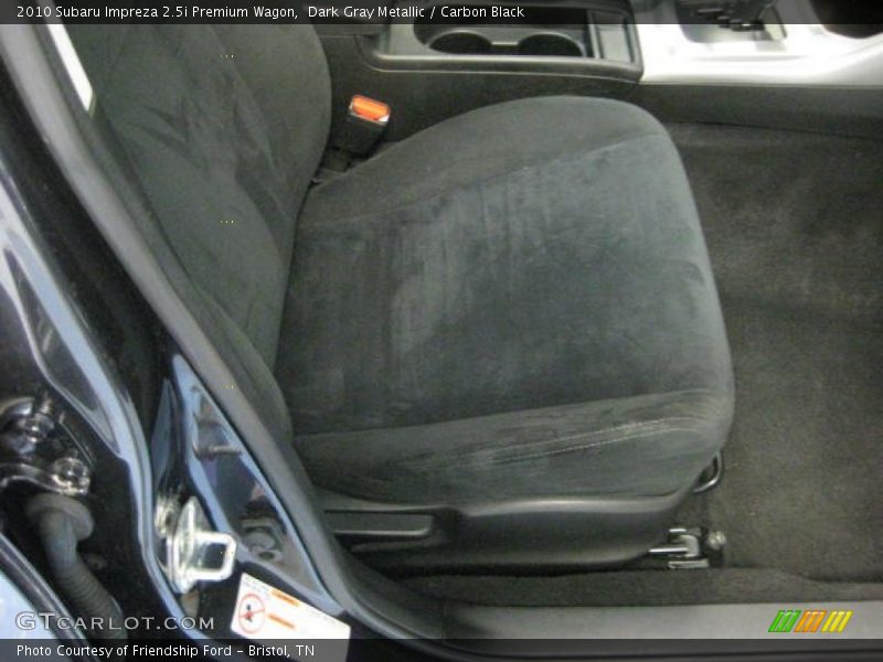 Dark Gray Metallic / Carbon Black 2010 Subaru Impreza 2.5i Premium Wagon