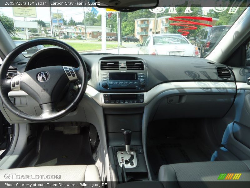 Carbon Gray Pearl / Quartz 2005 Acura TSX Sedan
