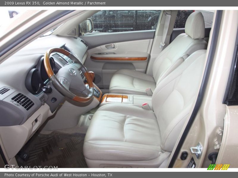 Golden Almond Metallic / Parchment 2009 Lexus RX 350